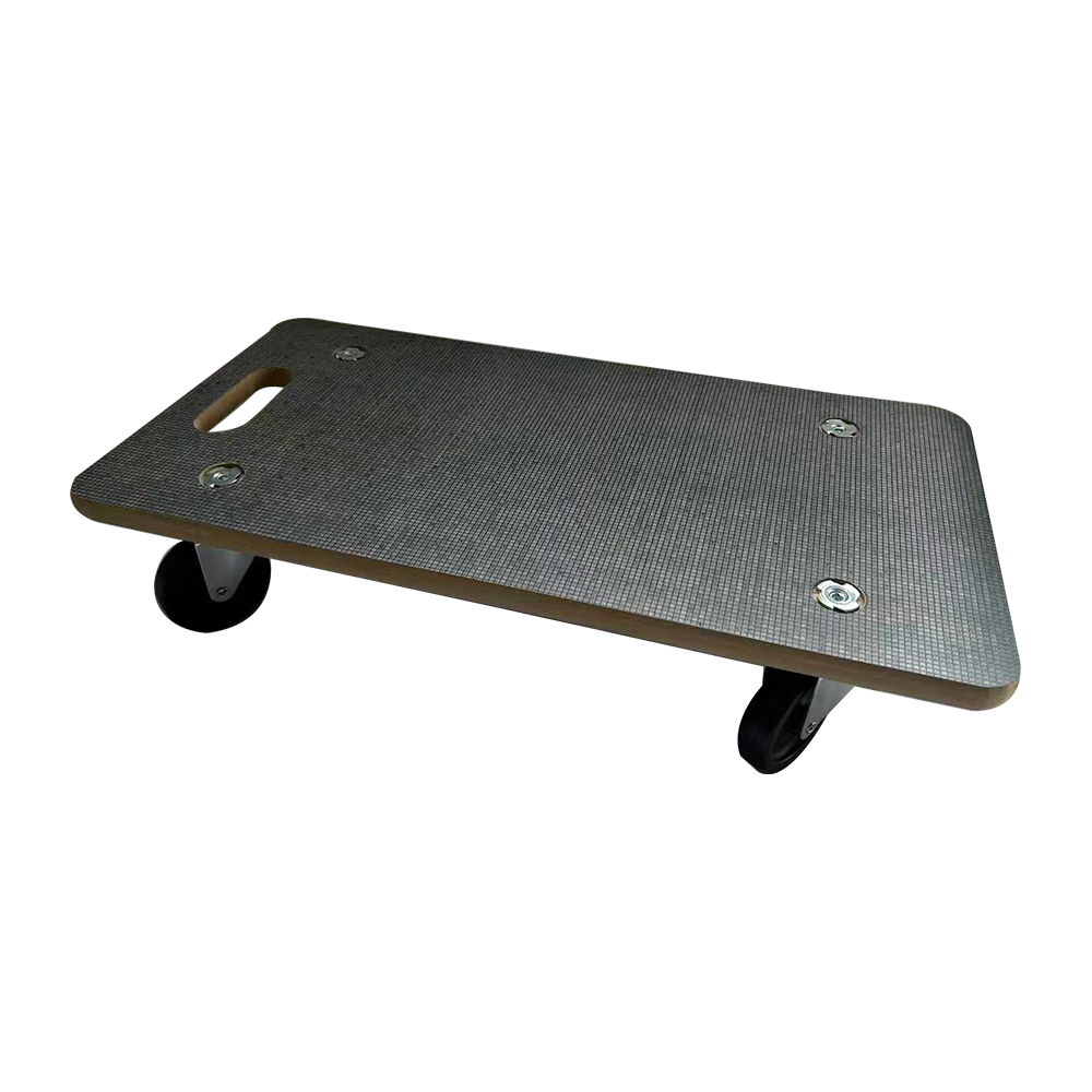 Rectangular PP black wheel MDF flatbed truck
