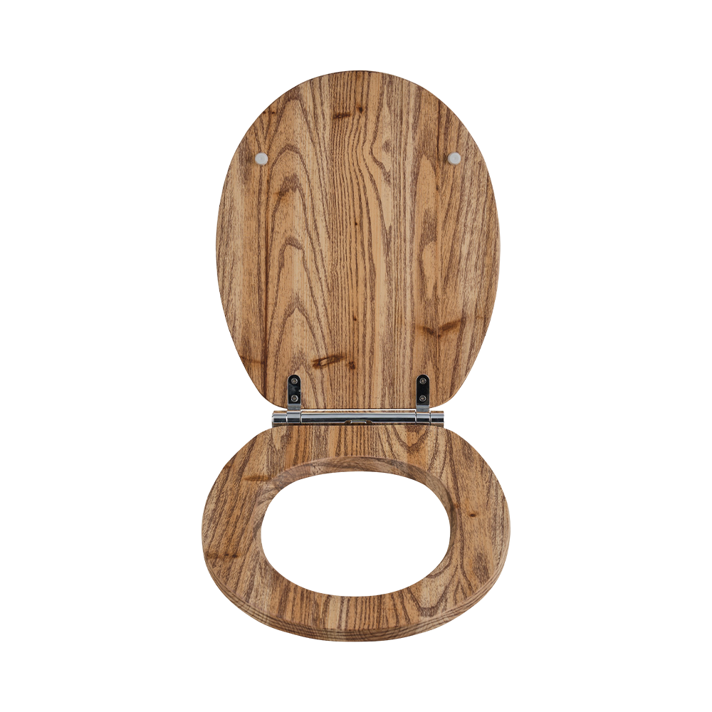 Black natural grain cedar toilet seat Black natural grain cedar toilet seat