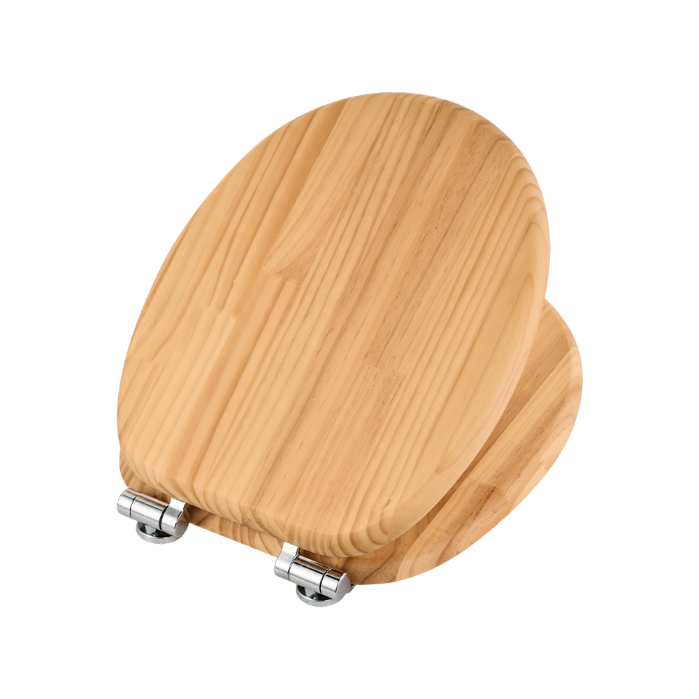 Natural matte pine toilet seat Natural matte pine toilet seat