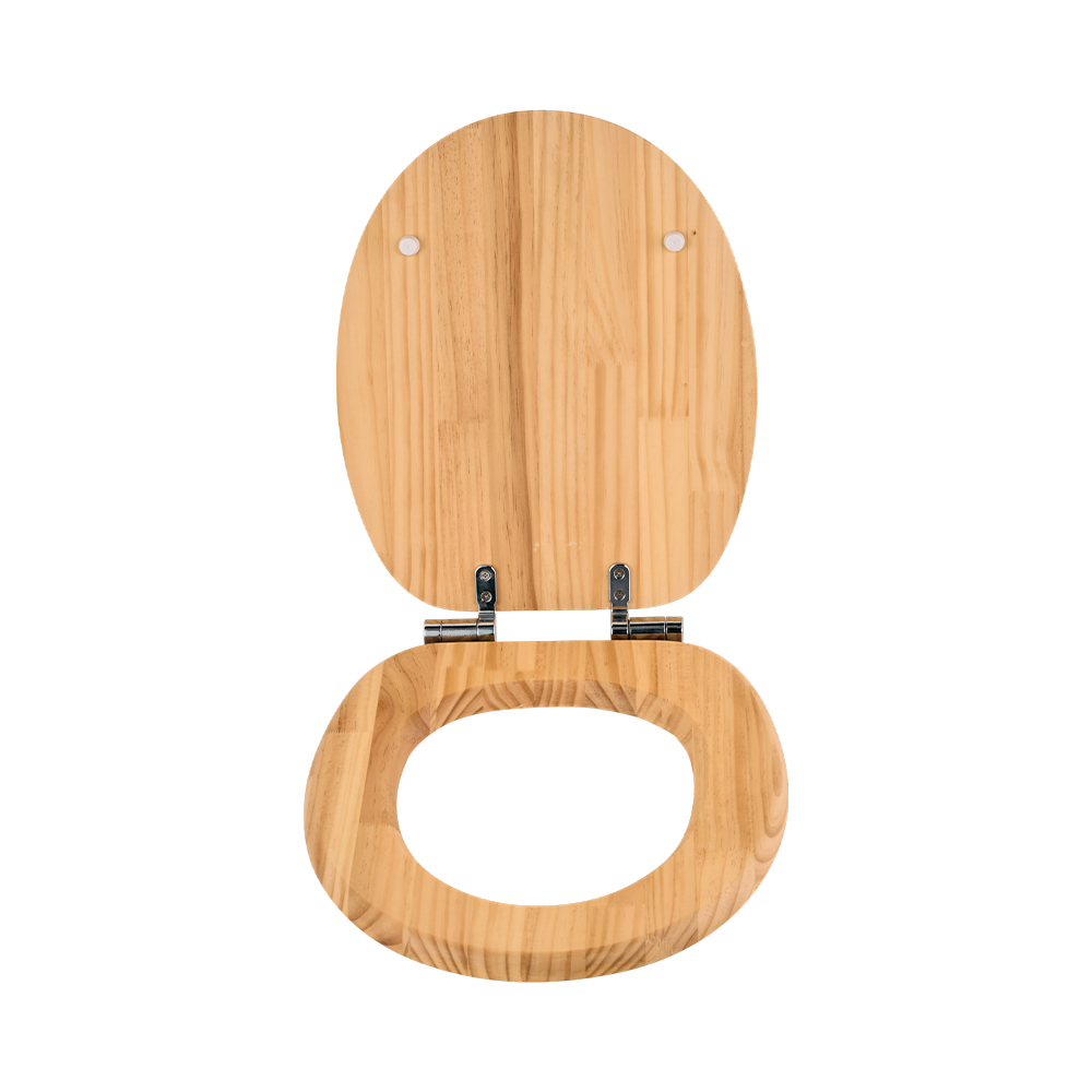 Natural matte pine toilet seat Natural matte pine toilet seat