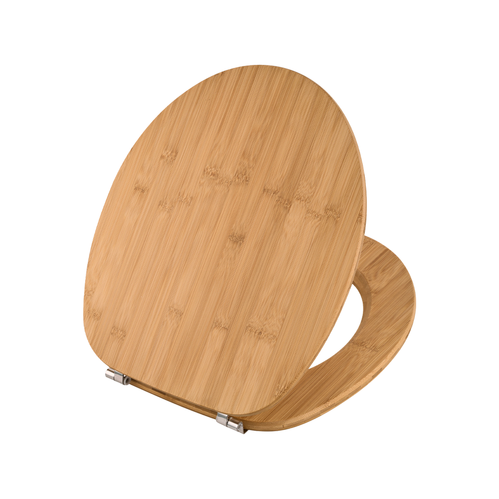 Carbonized matte moso bamboo toilet seat Carbonized matte moso bamboo toilet seat