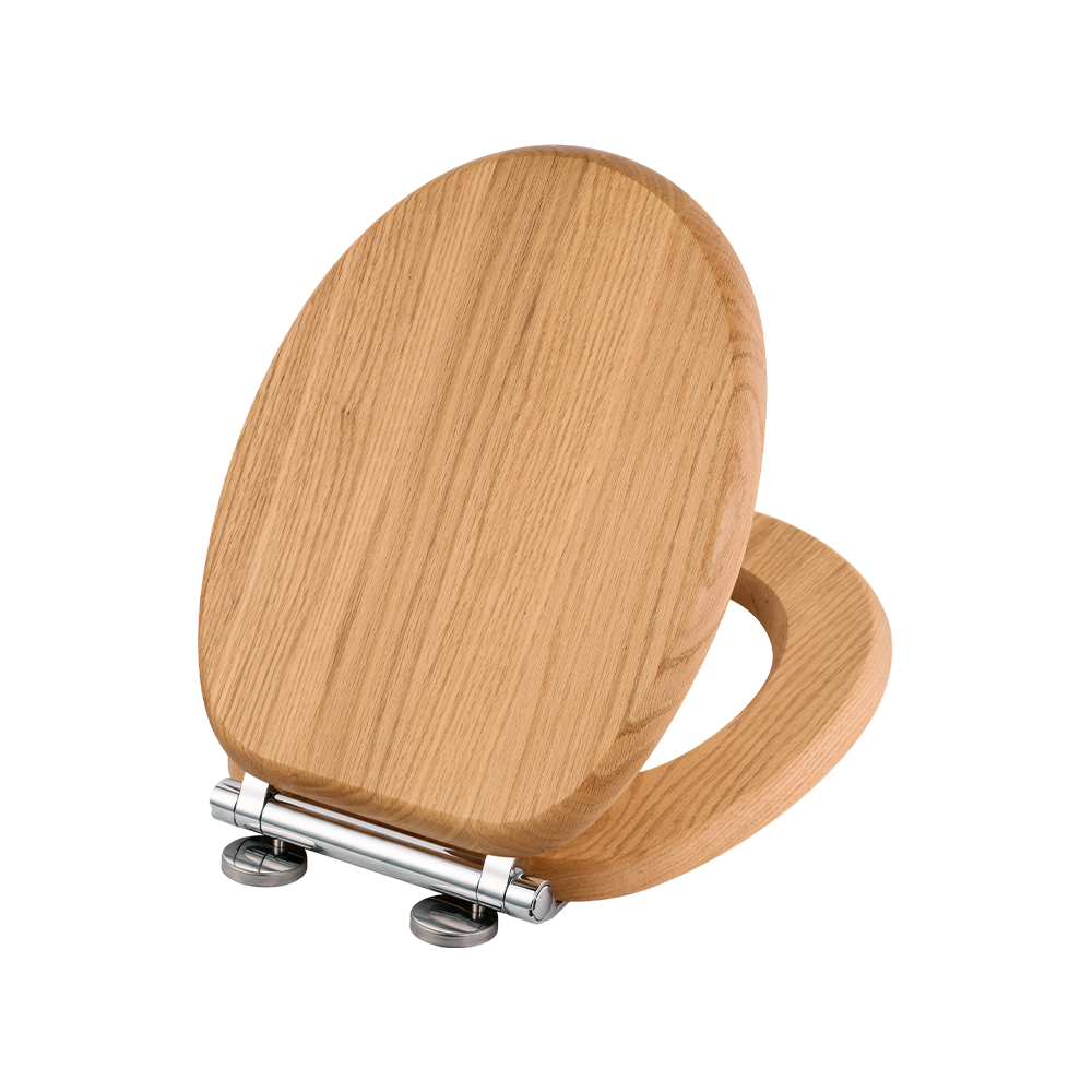 Natural matte oak toilet seat Natural matte oak toilet seat