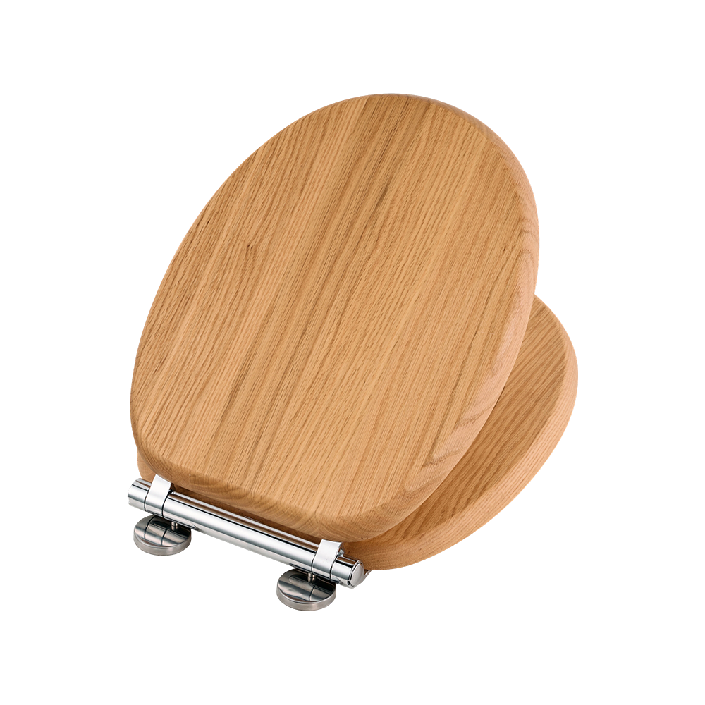 Natural matte oak toilet seat Natural matte oak toilet seat