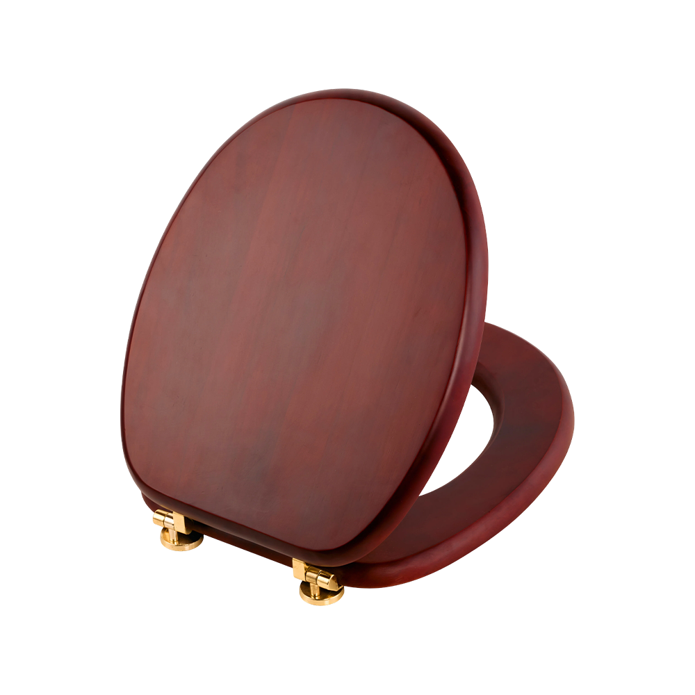 Red cultural revolution-style matte pine toilet seat Red cultural revolution-style matte pine toilet seat