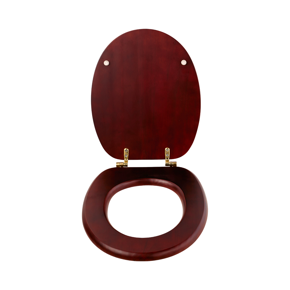 Red cultural revolution-style matte pine toilet seat Red cultural revolution-style matte pine toilet seat