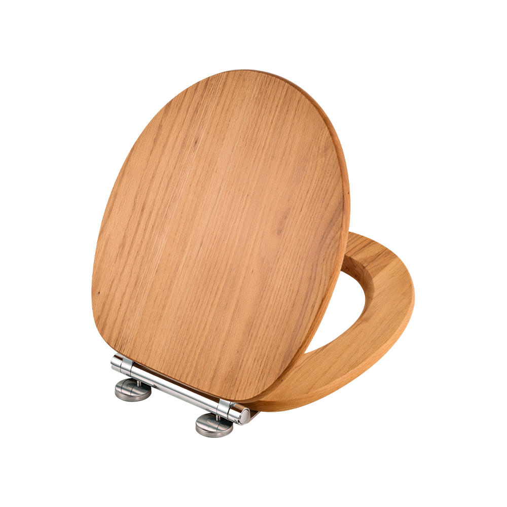 Natural matte oak toilet seat Natural matte oak toilet seat