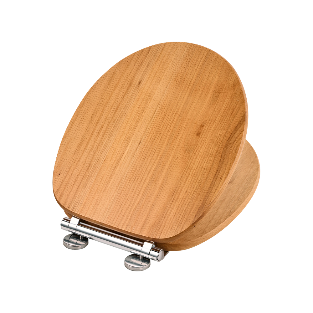 Natural matte oak toilet seat Natural matte oak toilet seat