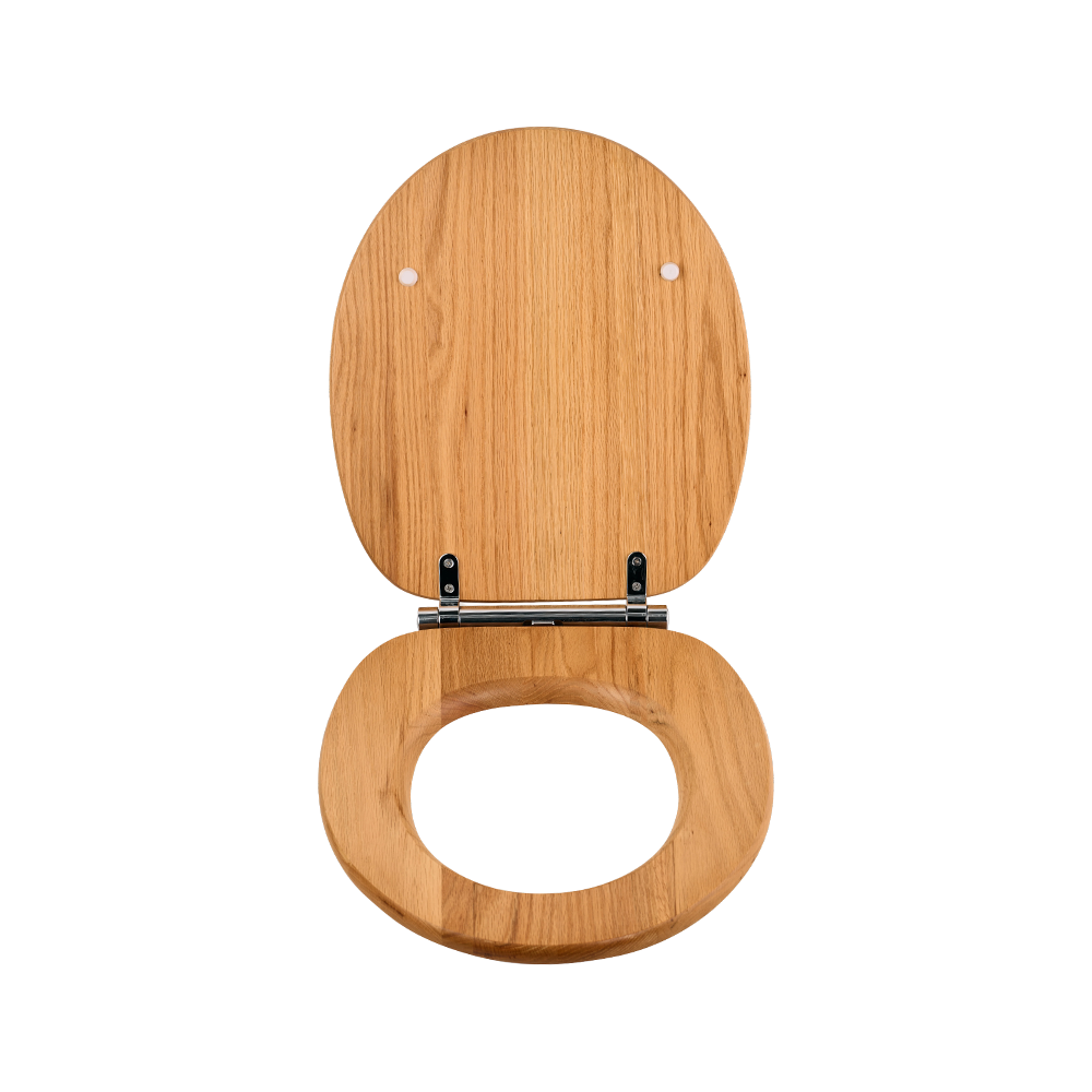 Natural matte oak toilet seat Natural matte oak toilet seat
