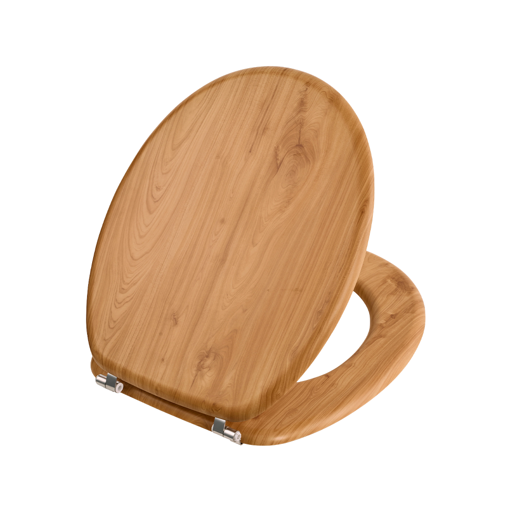 Pine PVC molded toilet seat Pine PVC molded toilet seat