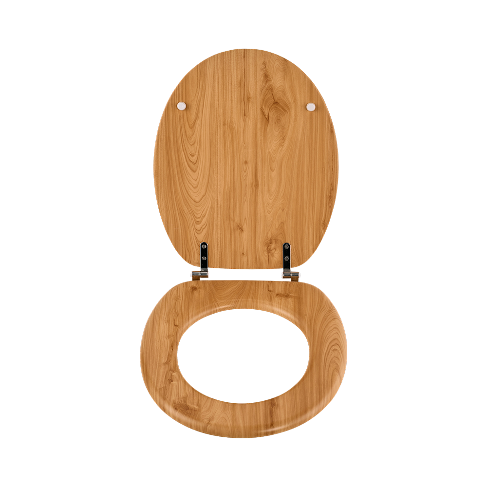 Pine PVC molded toilet seat Pine PVC molded toilet seat