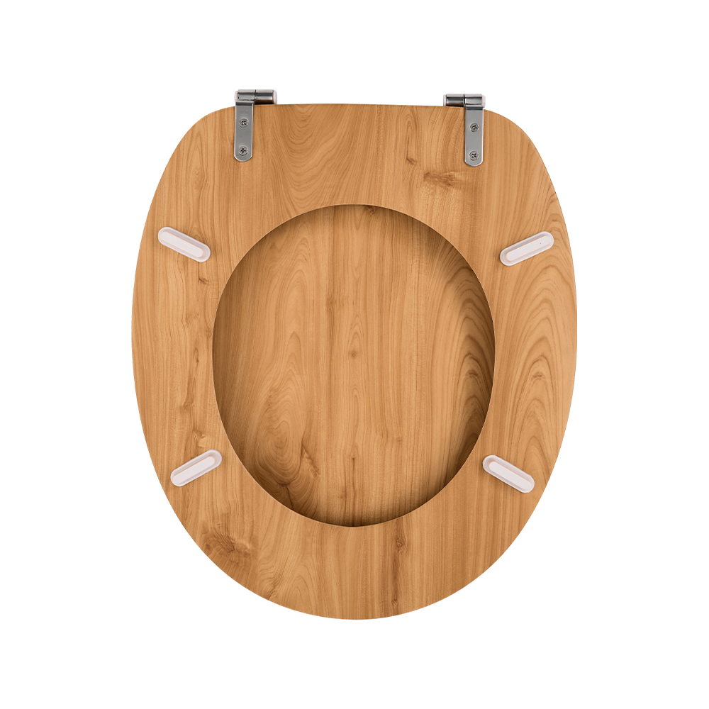 Pine PVC molded toilet seat Pine PVC molded toilet seat
