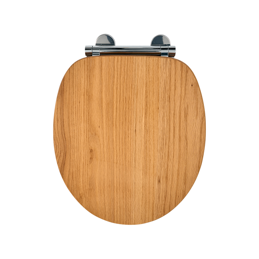 Natural matte oak toilet seat Natural matte oak toilet seat