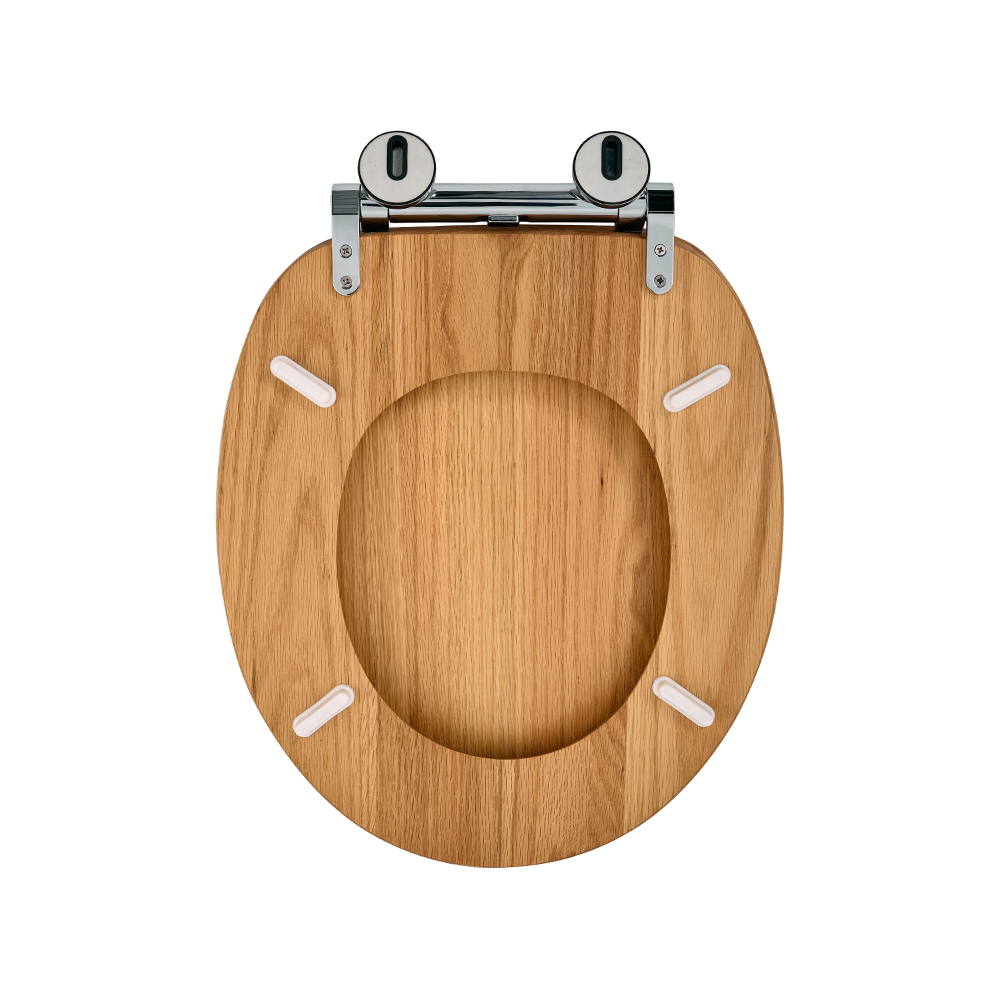 Natural matte oak toilet seat Natural matte oak toilet seat
