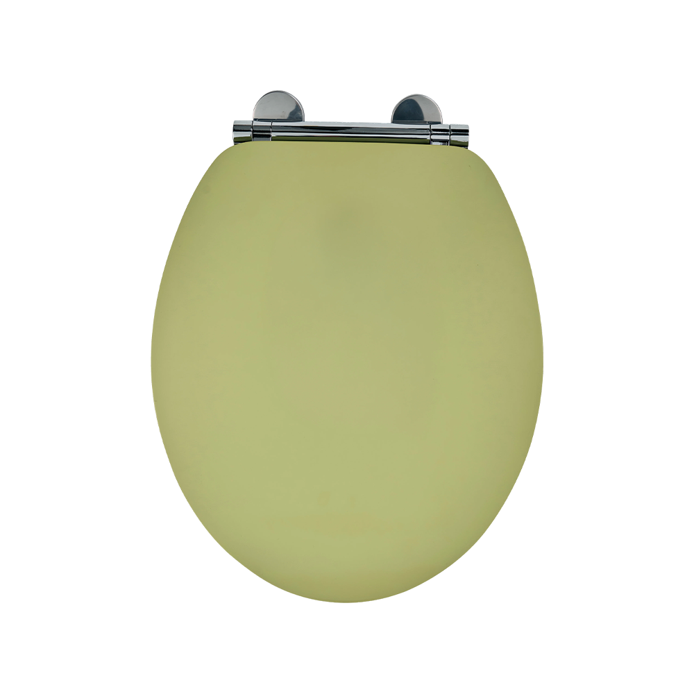Green high-gloss flat MDF toilet seat Green high-gloss flat MDF toilet seat