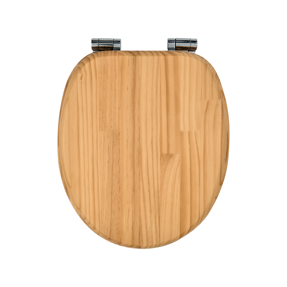 Natural matte pine toilet seat Natural matte pine toilet seat