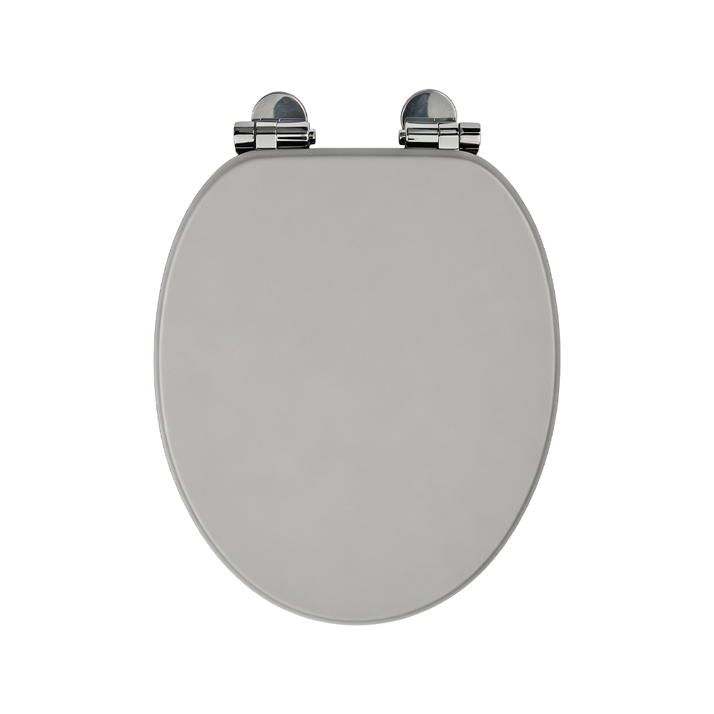 Matte gray MDF toilet seat Matte gray MDF toilet seat